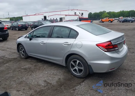 2015 Honda Civic Se из США, поврежденный, VIN 19XFB2F7XFE022804